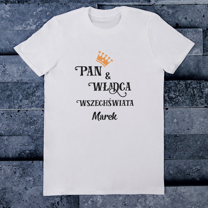 Pan i władca - Koszulka męska z nadrukiem