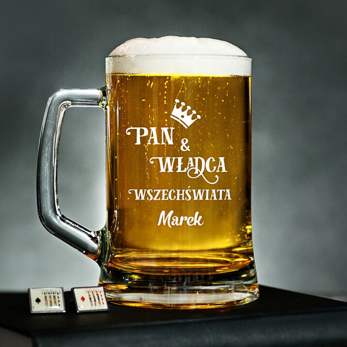 Pan i Władca Wszechświata - Personalizowany Kufel