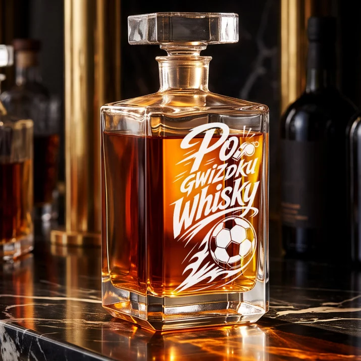 Karafka Do Whisky z Grawerem Dla Piłkarza Prezent: Po Gwizdku Whisky Karafka Do Whisky z Grawerem Dla Piłkarza Prezent: Po Gwizdku Whisky