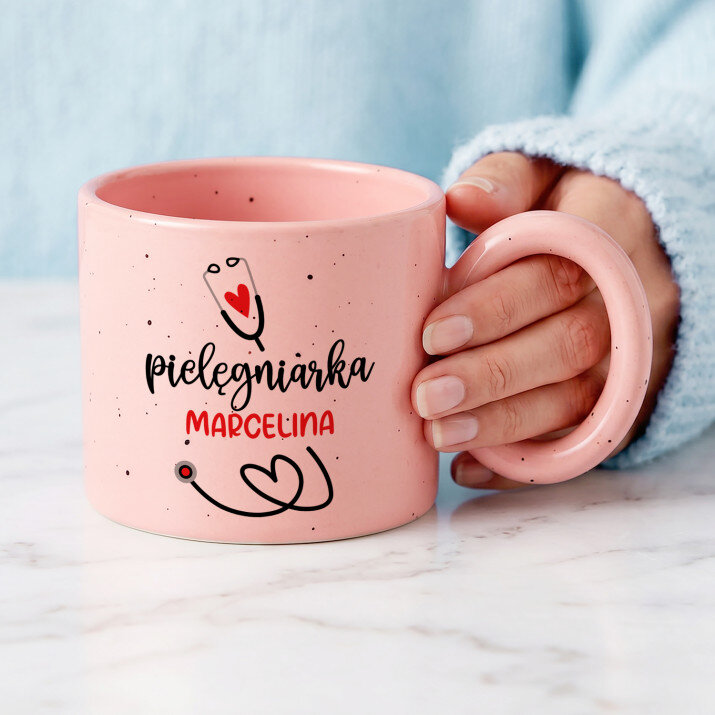 Pielęgniarka - Kubek z okrągłym uchem