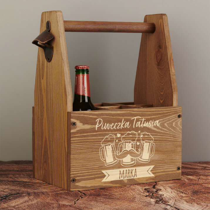 Piweczka tatusia - Nosidło na piwo z otwieraczem