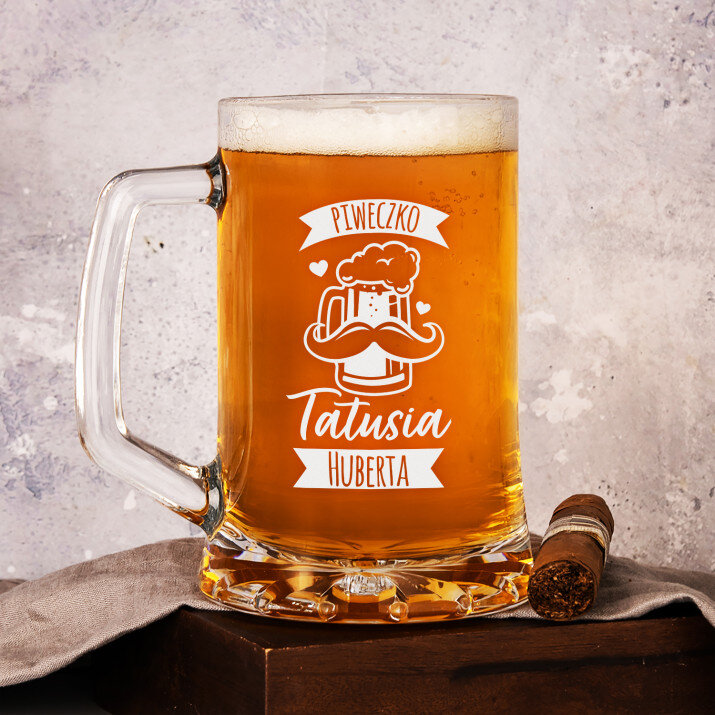 Piweczko tatusia - Kufel na piwo