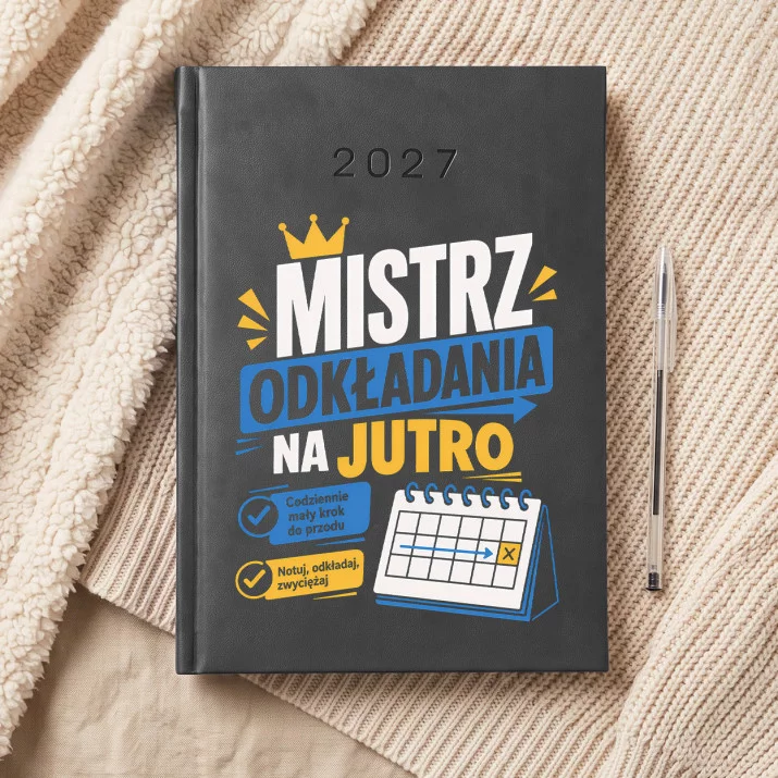 Kalendarz Książkowy A5 2027 Dla Mężczyzny Prezent Dla Mężczyzny: Męski Humor Typograficzny Kalendarz Książkowy A5 2027 Dla Mężczyzny Prezent Dla Mężczyzny: Męski Humor Typograficzny