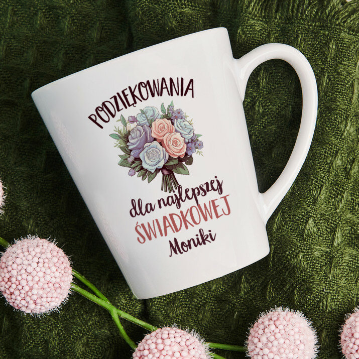 Podziękowania dla najlepszej świadkowej - Personalizowany Kubek Podziękowania dla najlepszej świadkowej - Personalizowany Kubek