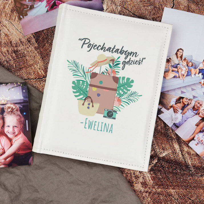 Pojechałabym gdzieś - Personalizowany Album na zdjęcia Pojechałabym gdzieś - Personalizowany Album na zdjęcia