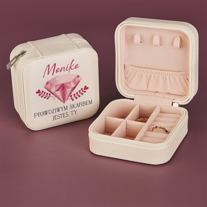 Prawdziwy skarb - Podróżna szkatułka na biżuterię