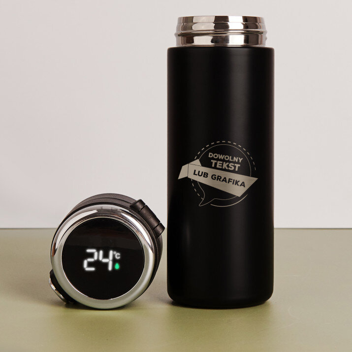 Projekt własny - Kubek termiczny z wyświetlaczem LED