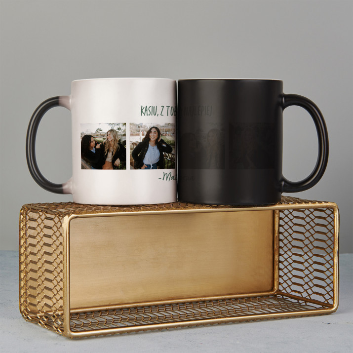 Przyjaciółki kolaż - Magiczny kubek