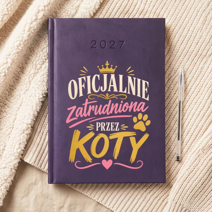 Kalendarz Książkowy A5 2027 Dla Kociary Prezent Dla Kobiety: Kocia Ironia Kalendarz Książkowy A5 2027 Dla Kociary Prezent Dla Kobiety: Kocia Ironia