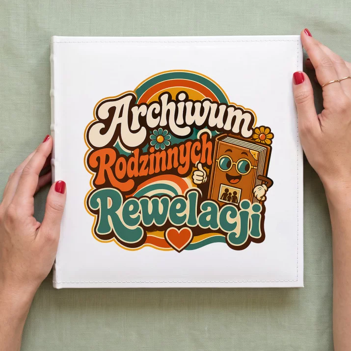 Album Na Zdjęcia Tradycyjny Na Dzień Babci i Dziadka Prezent Dla Babci i Dziadka Pary: Retro Rodzinne Archiwum