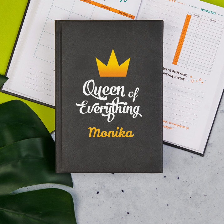 Queen of everything - Planer Książkowy A5