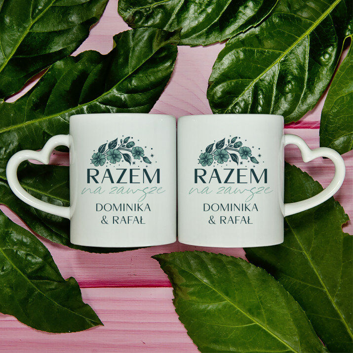 Razem na zawsze - Kubki dla pary Razem na zawsze - Kubki dla pary
