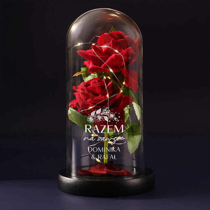 Razem na zawsze - Wieczna róża w szkle