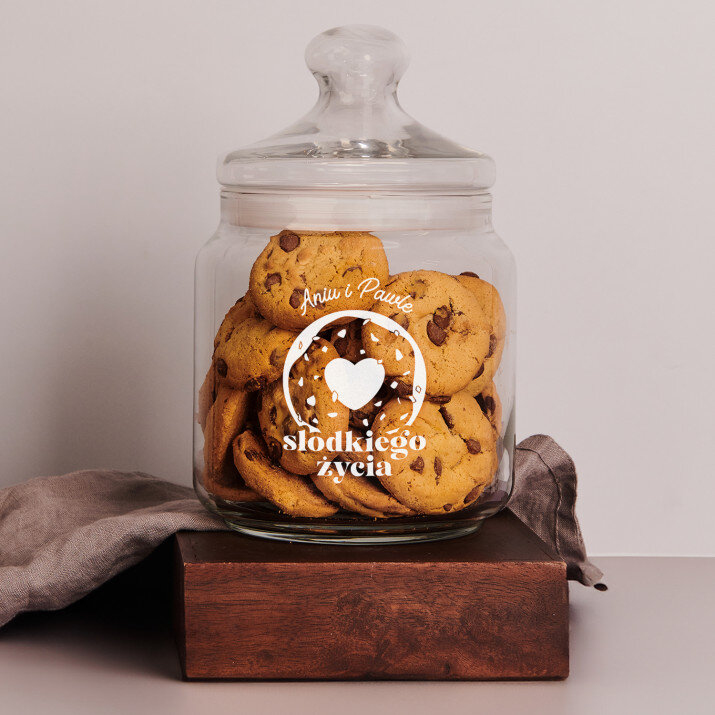Słodkiego życia - Słoik na ciastka