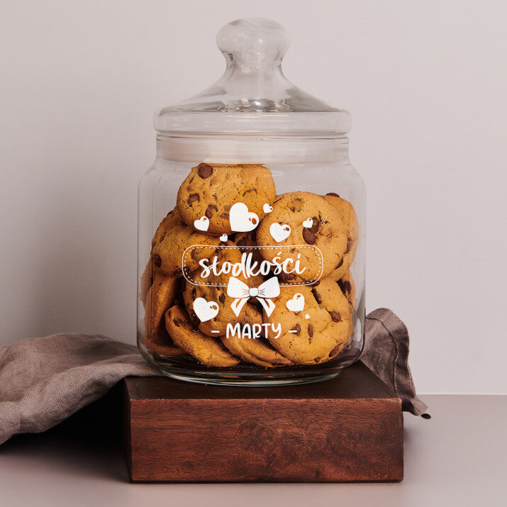 Słodkości - Słoik na ciastka