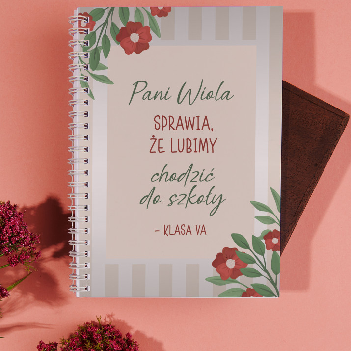 Sprawia, że lubimy chodzić do szkoły - Zeszyt na spirali A5