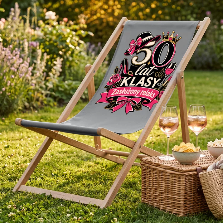 Leżak Z Nadrukiem Dla 50 Latki Prezent Na 50 Urodziny Dla Kobiety: 50 Lat Klasy – Leżak Z Nadrukiem Dla 50 Latki Prezent Na 50 Urodziny Dla Kobiety: 50 Lat Klasy –