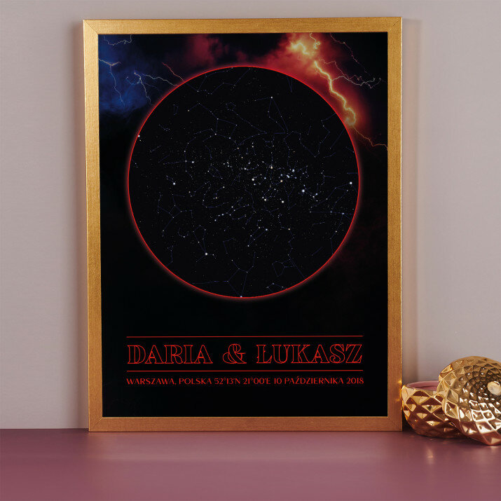 Stranger things - Mapa gwiazd