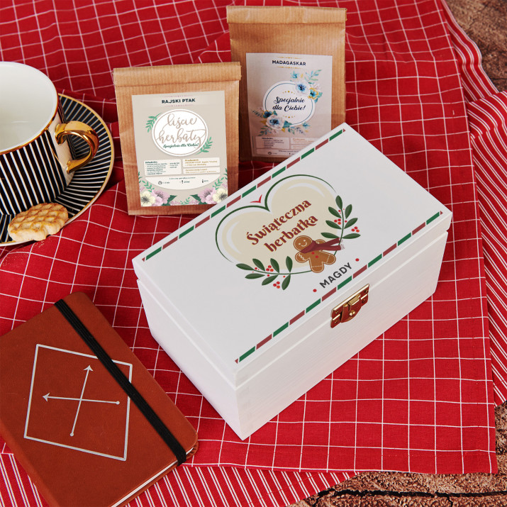 Świąteczna herbatka - Skrzynka na herbatę Świąteczna herbatka - Skrzynka na herbatę