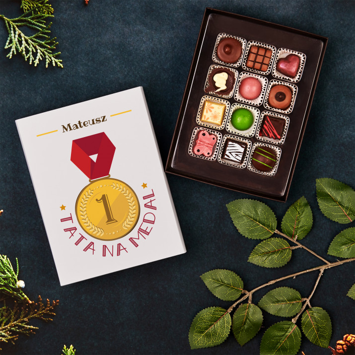 Tata na medal - Praliny z belgijskiej czekolady Tata na medal - Praliny z belgijskiej czekolady