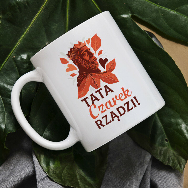 Tata rządzi - Personalizowany Kubek Tata rządzi - Personalizowany Kubek