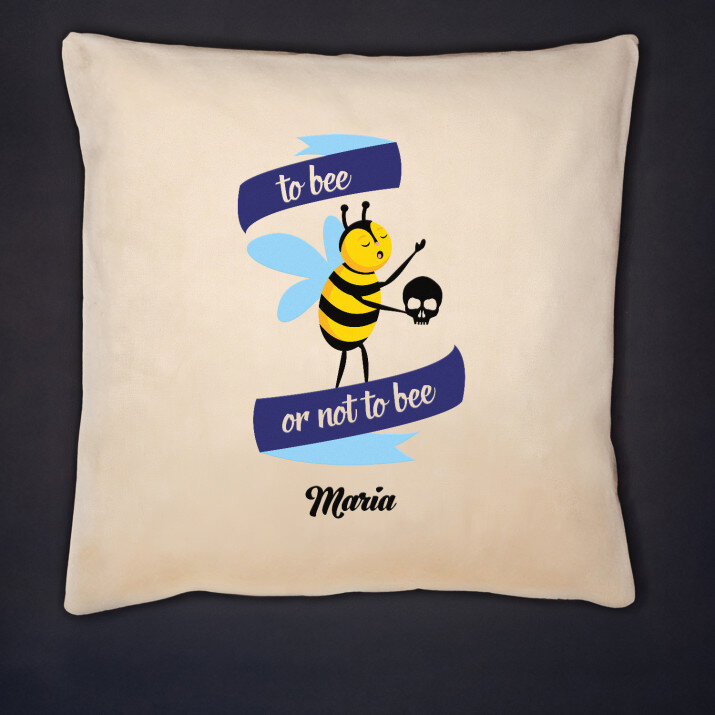 To bee or not to bee - Poduszka dekoracyjna