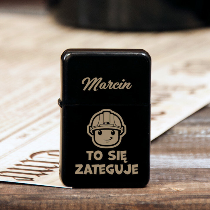 To się zateguje - Zapalniczka z grawerem