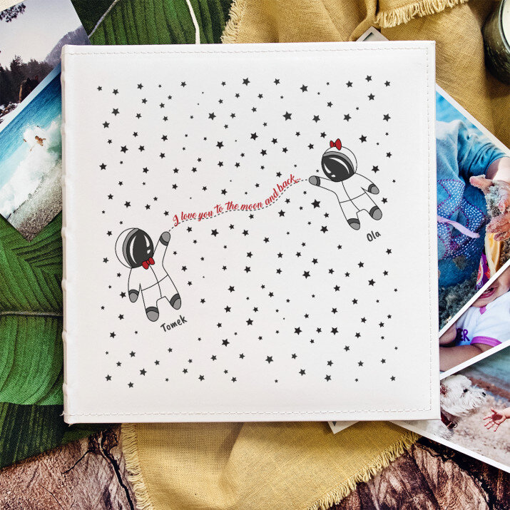 To the moon and back - Personalizowany Album na zdjęcia To the moon and back - Personalizowany Album na zdjęcia