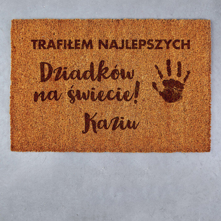 trafiłem najlepszych dziadków - Wycieraczka Kokosowa trafiłem najlepszych dziadków - Wycieraczka Kokosowa