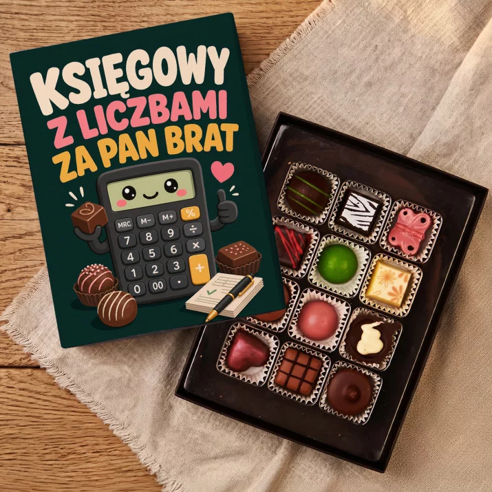 Czekoladki Dla Księgowego Prezent Dla Mężczyzny: Księgowy Za Pan Brat