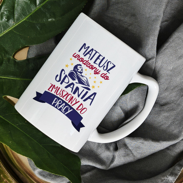 Urodzony do spania - Kubek Urodzony do spania - Kubek