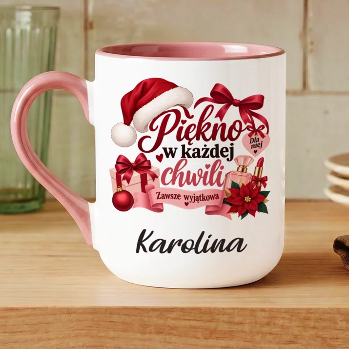 Kubek Personalizowany Na Mikołajki Prezent Dla Kobiety: Piękno W Każdej Chwili