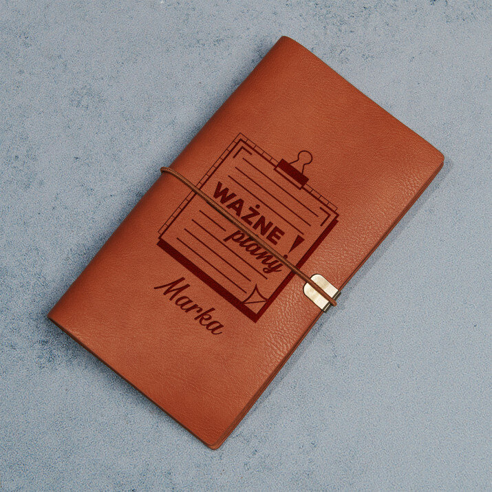 Ważne plany - Notes retro Ważne plany - Notes retro