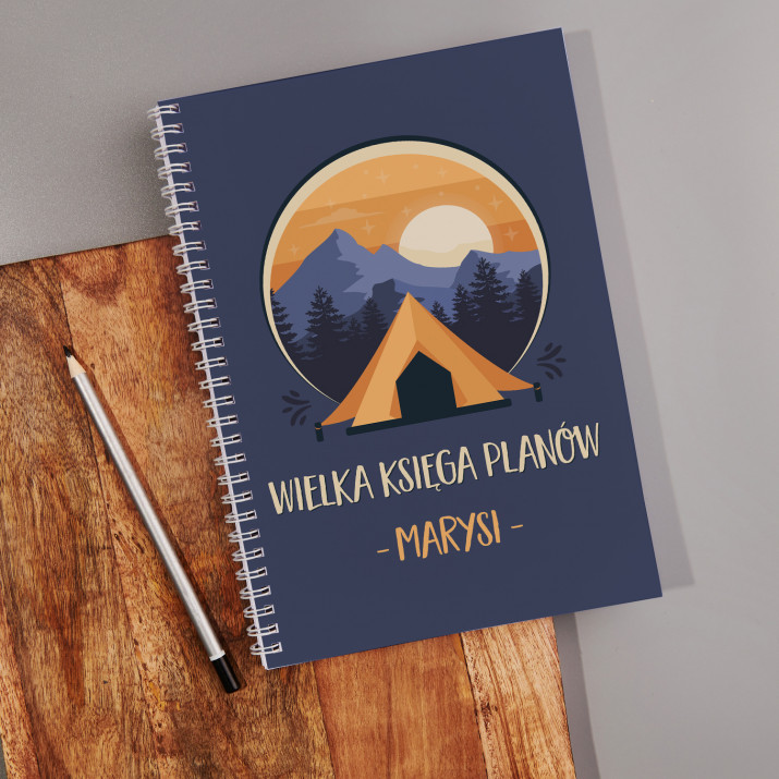 Wielka księga planów - Planer dzienny Wielka księga planów - Planer dzienny