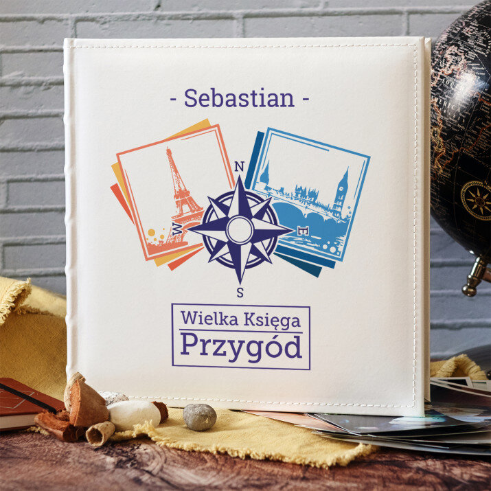 Wielka księga przygód - Personalizowany Album na zdjęcia