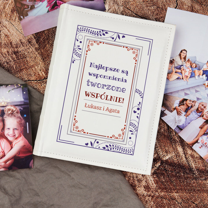 Wspólne wspomnienia - Personalizowany Album na zdjęcia