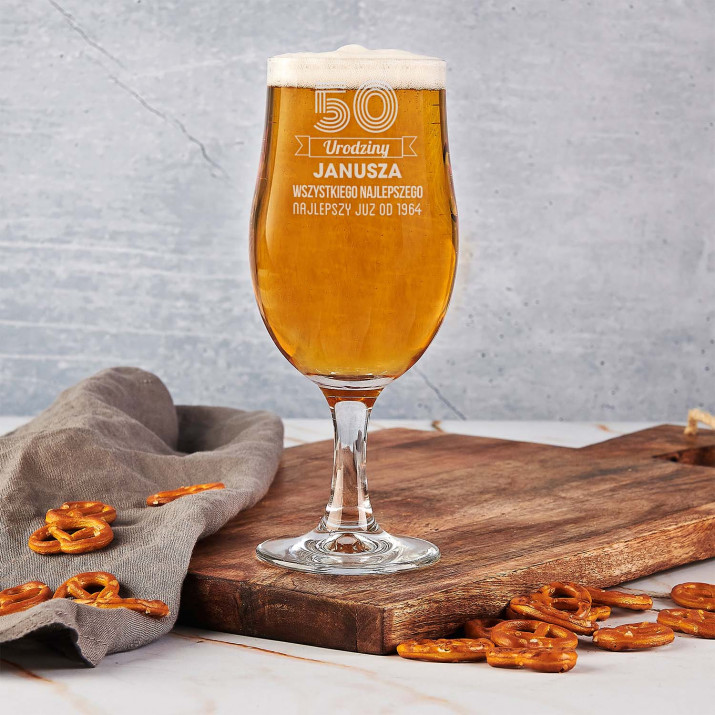 Wszystkiego najlepszego - Pokal do piwa Wszystkiego najlepszego - Pokal do piwa
