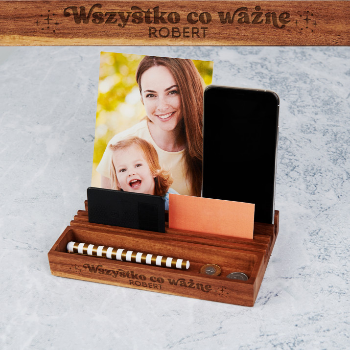 Wszystko co ważne - Organizer na biurko 