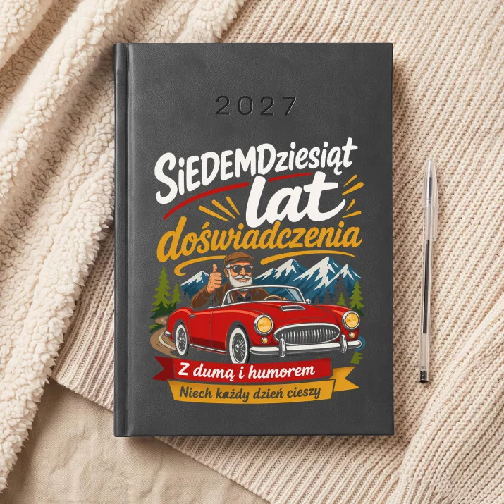 Kalendarz Książkowy A5 2027 Dla Mężczyzny 70 Lat Prezent Na 70 Urodziny Dla Mężczyzny: Klasyczna Życiowa Podróż Kalendarz Książkowy A5 2027 Dla Mężczyzny 70 Lat Prezent Na 70 Urodziny Dla Mężczyzny: Klasyczna Życiowa Podróż