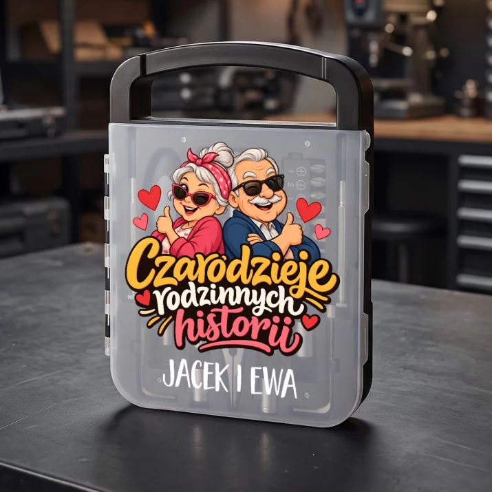 Zestaw Narzędzi Dla Babci i Dziadka Prezent Na Dzień Babci i Dziadka Dla Pary: Czarodzieje Rodzinnych Zestaw Narzędzi Dla Babci i Dziadka Prezent Na Dzień Babci i Dziadka Dla Pary: Czarodzieje Rodzinnych