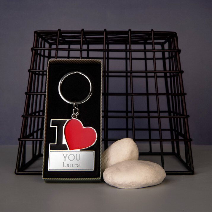 You + imię - Brelok I Love