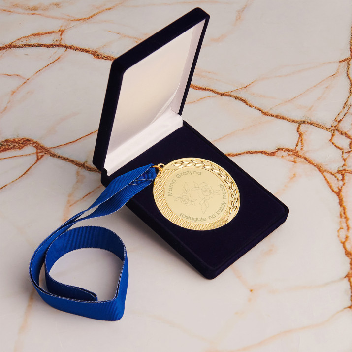 Zasługuje na każdy medal - Medal w etui