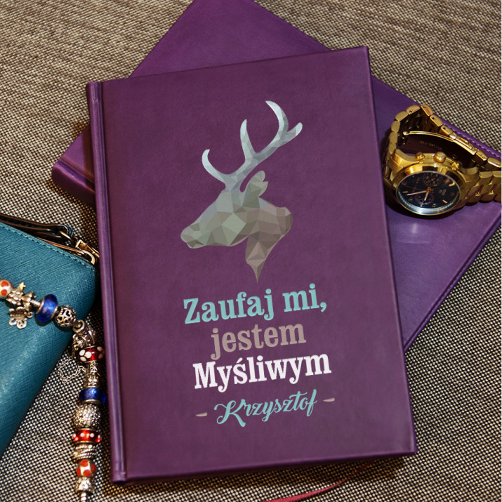 Zaufaj mi - notatnik A5 z nadrukiem Zaufaj mi - notatnik A5 z nadrukiem