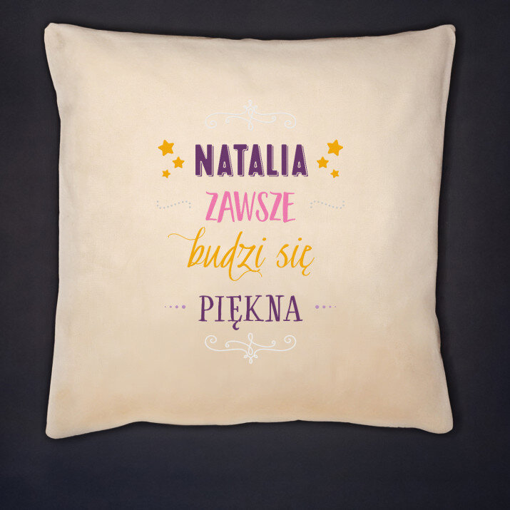 Zawsze piękna - Poduszka dekoracyjna