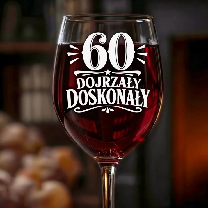 Kieliszek Do Wina Na 60 Prezent Na 60 Urodziny Dla Mężczyzny: 60 Dojrzały Doskonały Kieliszek Do Wina Na 60 Prezent Na 60 Urodziny Dla Mężczyzny: 60 Dojrzały Doskonały
