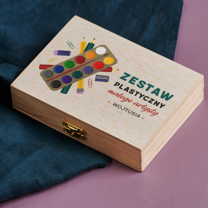 Zestaw plastyczny małego artysty - Zestaw artystyczny dla dzieci
