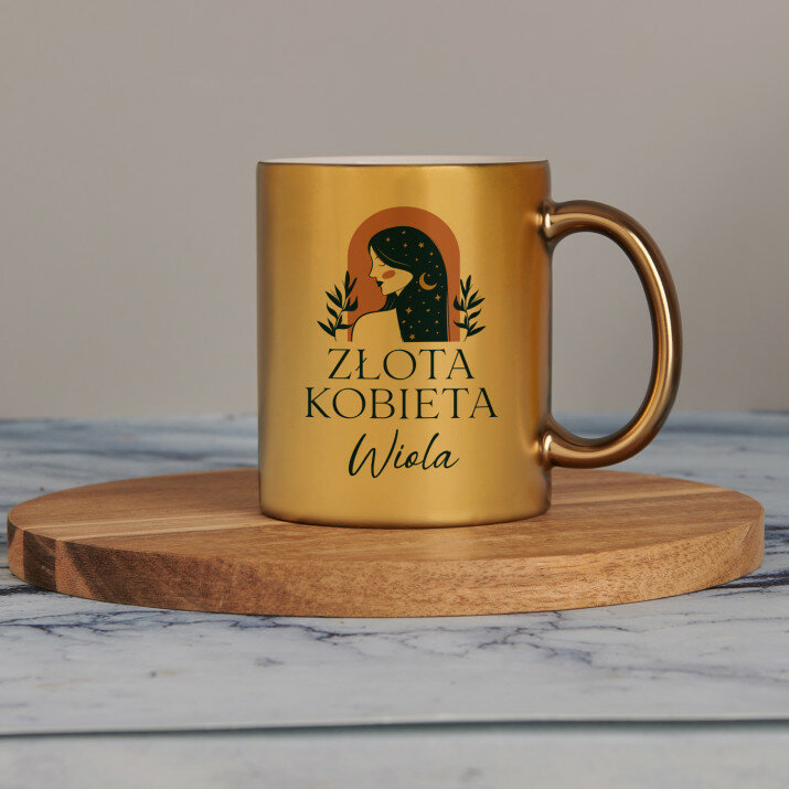 Złota kobieta - Złoty kubek