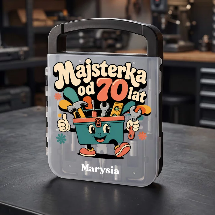 Zestaw Narzędzi Na 70 Urodziny Prezent Dla 70 Latki Kobiety: Majsterkowa Maskotka Zestaw Narzędzi Na 70 Urodziny Prezent Dla 70 Latki Kobiety: Majsterkowa Maskotka