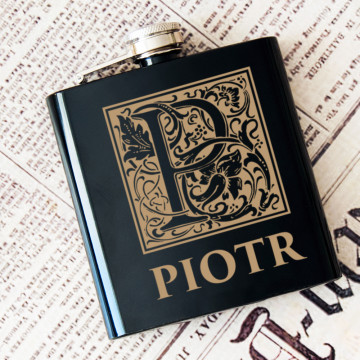 Monogram - Piersiówka z grawerem