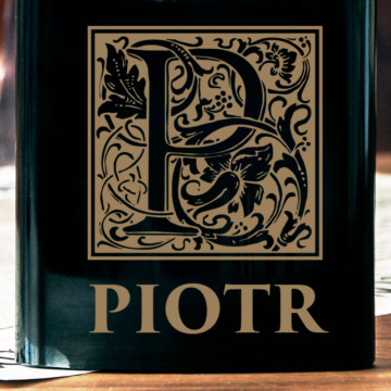 Monogram - Piersiówka z grawerem